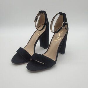 Sam Edelman Black Suede  Size 6 BlockHeels